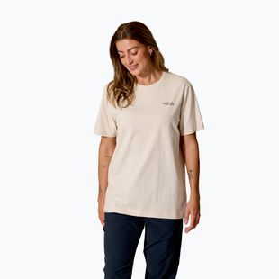 Damen-T-Shirt Rab Stance Cirque Tee ecru