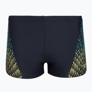 Herren-Schwimm-Boxershorts Speedo Placement Aquashort blue/yellow