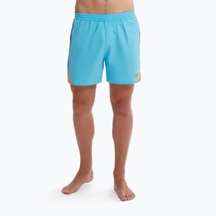 Speedo Hyperboom Splice 16" Herren Schwimmen Shorts Pikton blau/true Kobalt/Mandarin schälen