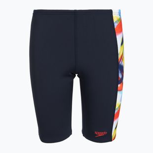 Kinder-Schwimmjammer Speedo Digital Panel Jammer black/red