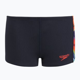 Kinder-Badeboxer Speedo Digital Panel Aquashort true navy/watermelon/bitter lime