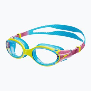 Schwimmbrille Kinder Speedo Biofuse 2.0 lemon drizzle/kiki pink/picton blue