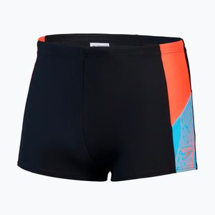 Speedo Dive Aquashort Herren Schwimm-Boxershorts schwarz/sirenrot/pitonblau