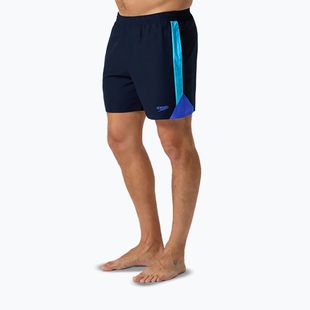 Herren-Badeshorts Speedo HyperBoom Splice 16" true navy/berry