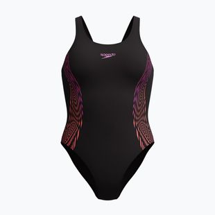 Badeanzug Damen Speedo Placement Muscleback neon violet