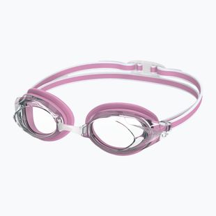 Speedo Vanquisher 3.0 lustige rosa / klar Schwimmbrille