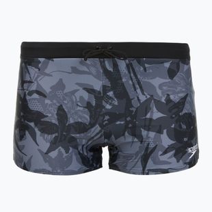 Herren-Schwimmboxershorts Speedo Valmilton grau lead