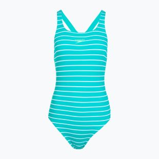 Badeanzug Damen Speedo Eco Endurance+ Printed Medalist turquoise gem