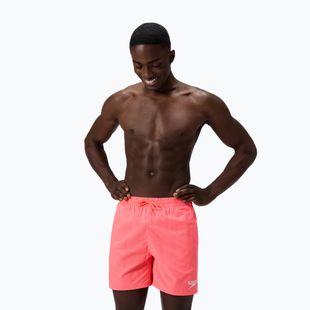 Herren-Badeshorts Speedo Essentials 16" black/neon coral