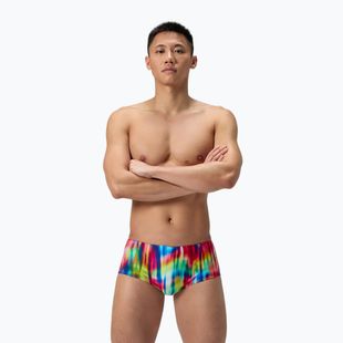 Badeshorts Herren Speedo Printed 13.5 cm Brief prisMattic Paaradise/ruby