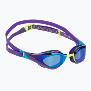 Schwimmbrille Speedo Fastskin Pure Focus Mirror Mayan Blue/Cobalt/Tropical Horizon