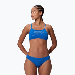 Damen-Bikini Speedo Endurance+ Logo Thin Strap Turkish Sea