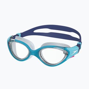 Damen-Schwimmbrille Speedo Biofuse 2.0 Mayan Blue/Clear