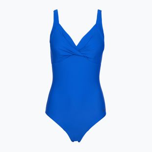 Damen-Einteiler Badeanzug Speedo Shaping Cross Knot deep sapphire