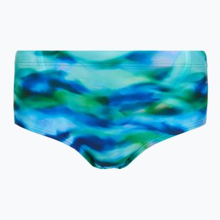 Herren Badeboxer Speedo Printed 13.5 cm Brief sunset grove/green