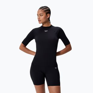 Damen-Schwimmshirt Speedo Endurance+ Rash Guard anthracite