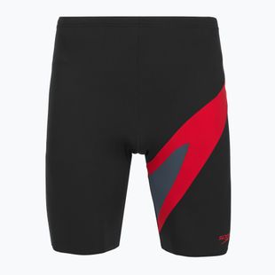 Herren-Schwimmjammer Speedo Hyperboom anthracite/high risk red