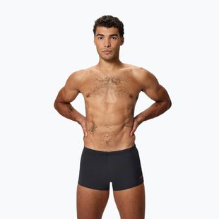 Herren-Badeboxer Speedo Hyperboom Aquashort anthracite/high risk red