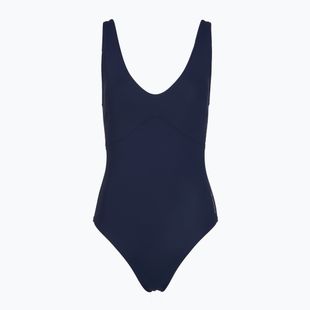 Damen-Einteiler Badeanzug Speedo Sculpture Butterfly Back peacoat