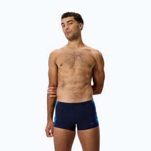 Badeboxer Speedo Hyperboom Splice Aquashort peacoat/deep sapphire