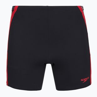 Herren-Schwimm-Jammer Speedo Hyper Boom Splice Mid anthracite/high risk red