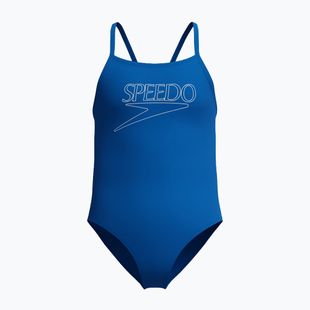 Kinder-Badeanzug Speedo Endurance+ Logo Thinstrap Turkish Sea