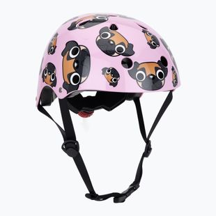 Hornit Mops rosa/brauner Kinderfahrradhelm