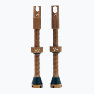 Peaty's X Chris King MK2 Tubeless-Ventile 60 mm bourbon presta Ventilsatz