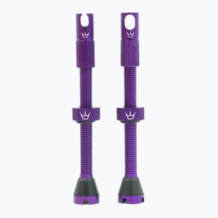 Peaty's X Chris King MK2 Presta Tubeless-Ventile Satz 60 mm violett