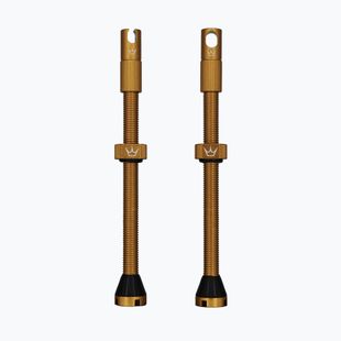 Presta-Ventilset Peaty's X Chris King MK2 Tubeless Valves 80 mm mango