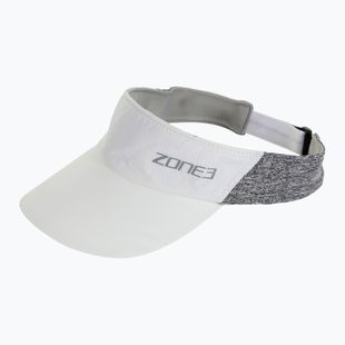 Laufvisier ZONE3 Lightweight Race Visor white/charcoal marl/relective silver