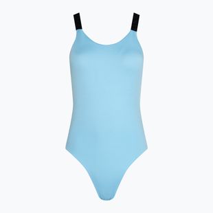 Nike Hydralock Fusion Inclusive Damen Badeanzug einteilig aquarius blau