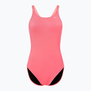 Einteiliger Schwimmanzug Damen Nike Hydrastrong Solid Fastback hot punch
