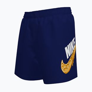 Kinder-Badeshorts Nike Swoosh Waffle 4" Volley midnight navy