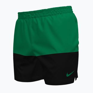 Herren Nike Split 5" Volley Stadion grün Badeshorts