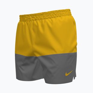 Herren Nike Split 5" Volley Badeshorts Universität Gold