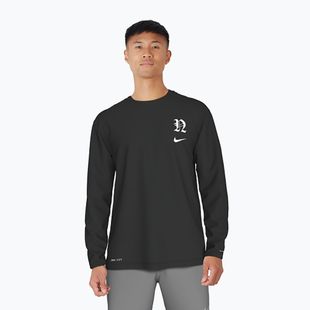Herren Nike Luxe Letter Hydroguard Longsleeve schwarz