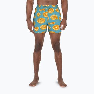 Herren Nike Multi Print 5" Volley Badeshorts staubiger Kaktus