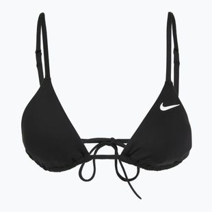 Nike Essential Triangle Bikini Badeanzug Top schwarz
