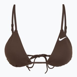 Nike Essential Triangle Bikini Badeanzug Oberteil barock braun