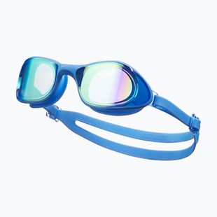 Nike Expanse Verspiegelte Schwimmbrille in Universitätsblau