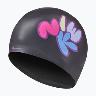 Nike Badekappe Silikon schwarz