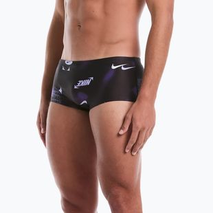 Schwimm-Slips Herren Nike Hydrastrong Square Leg Brief purple