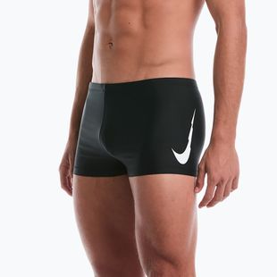 Schwimm-Boxershorts Herren Nike Logo Graphic Square Leg black