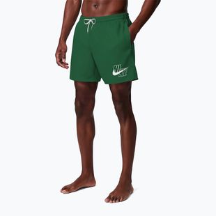 Herren-Badeshorts Nike Lap Logo 5" Volley malachite