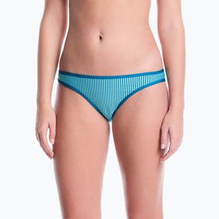Unterteil des Badeanzugs Nike Ripple Texture Hipster Bikini bleached turquoise