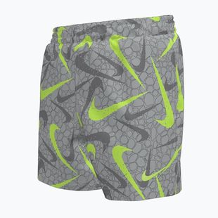 Kinder-Badeshorts Nike Breaker Pebble 4" Volley wolf grey
