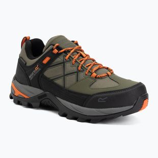 Herren-Trekkingstiefel REGATTA Samaris III Low cypress green/blaze orange