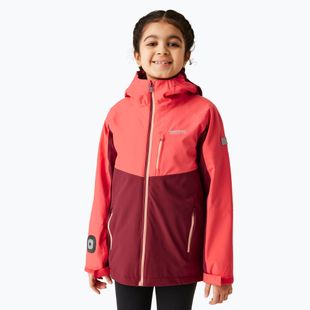 Jacke 3in1 Kinder REGATTA Girl Trekktain 3in1 rumba red/red sky