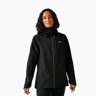 Damen Regenjacke REGATTA Birchdale II schwarz/siegelgrau